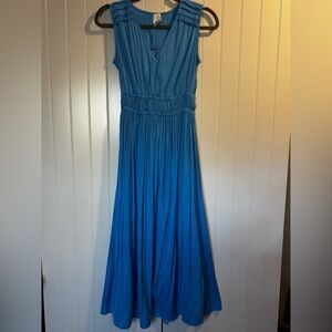 Joie Vibrant Blue Maxi Dress